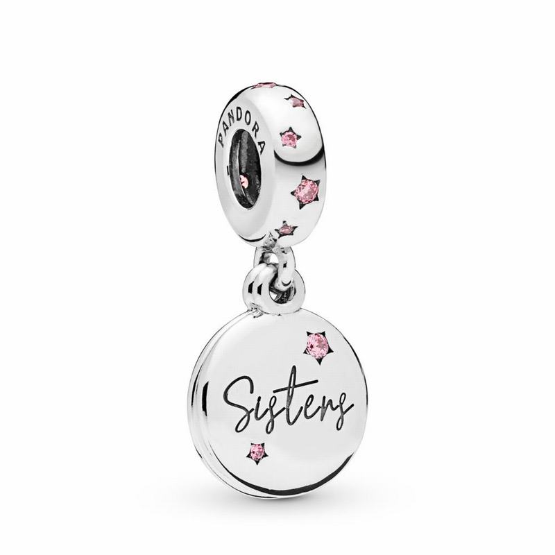 Pandora Forever Sisters Dangle Charm Silver Egypt FQ9072463